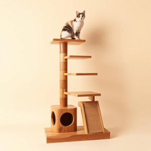 Árboles y rascadores para gatos